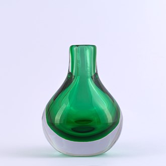Bud Vase Emerald Green